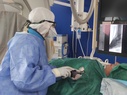 

В больнице святого Георгия пациенту с коронавирусом спасли конечность рисунок
